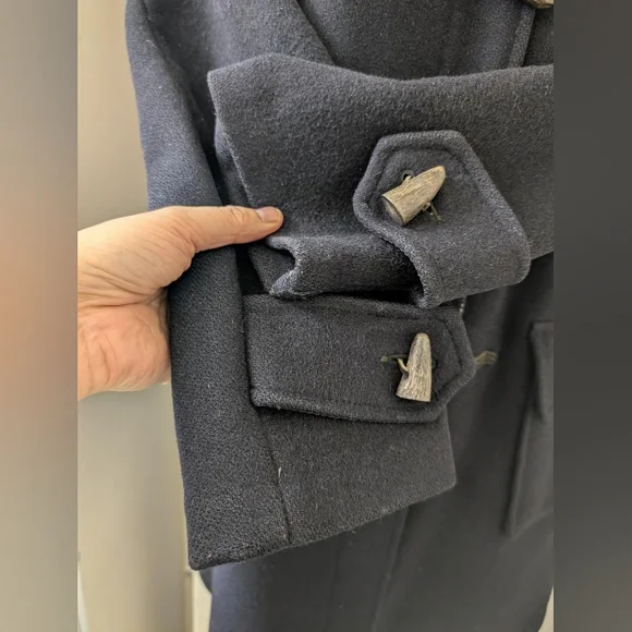 Burberrys Vintage Wool Coat Size: 10 - Picture 5 of 15